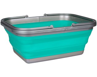 AFWASTEIL OPVOUWBAAR16 LITER GROEN