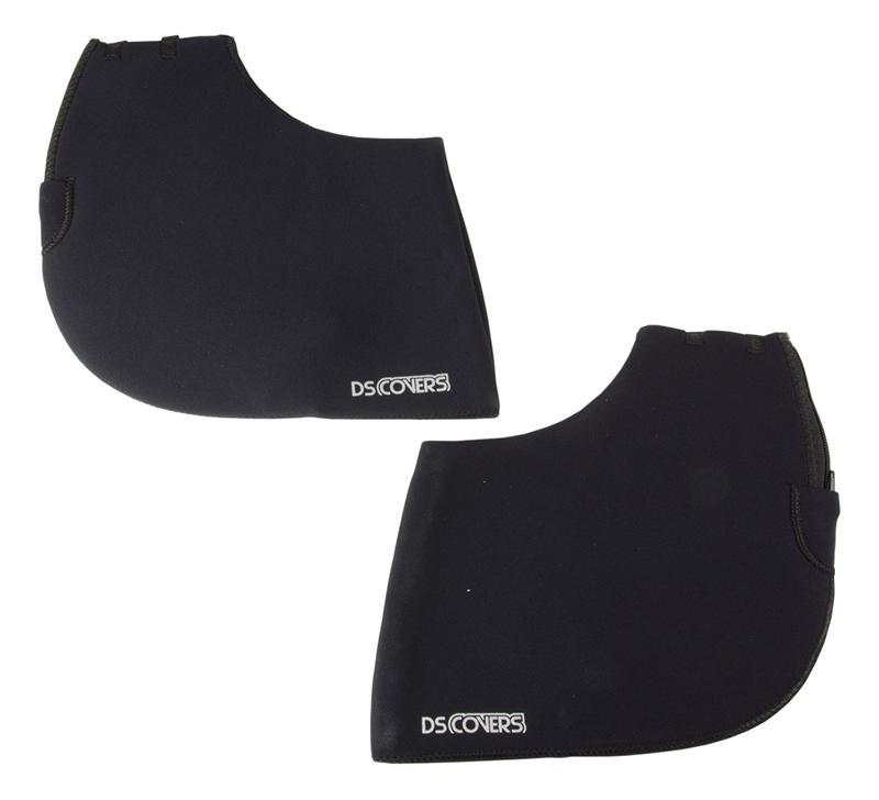 STUURMOF DS CURVED gebogen stuur Zwart/per paar